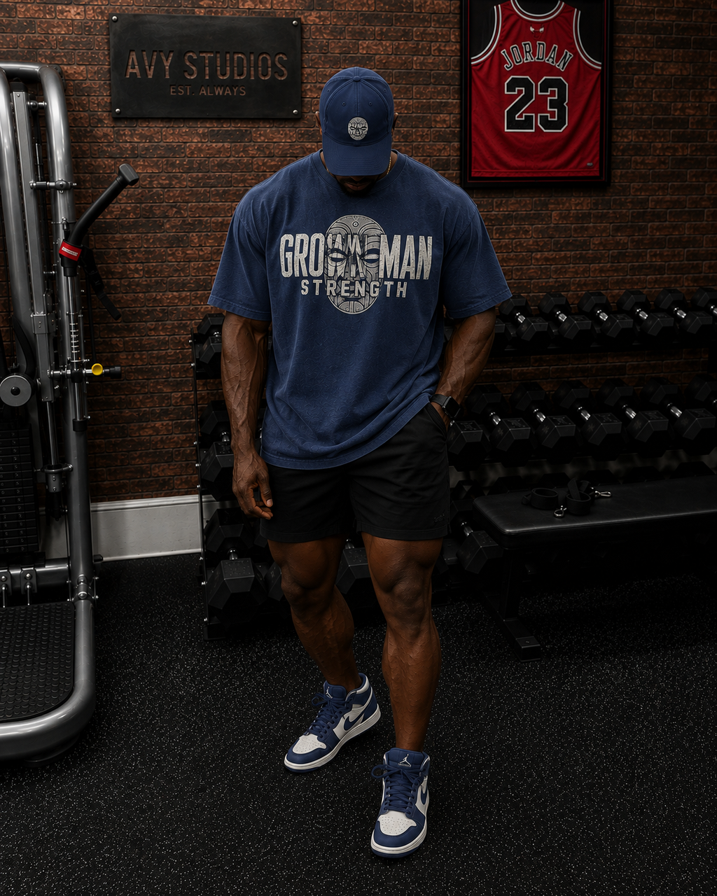 Grown Man Strength – Mask Tee