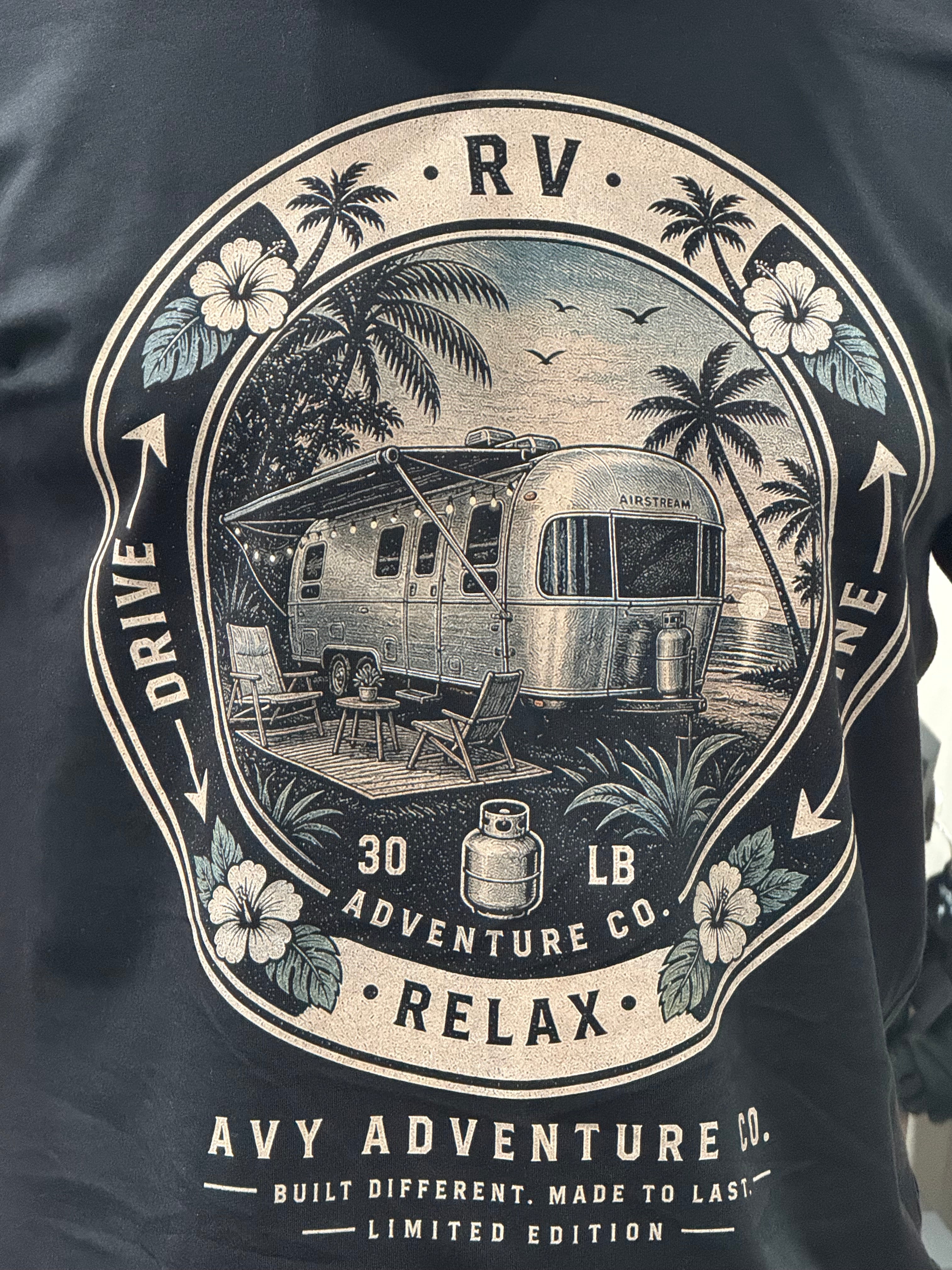 AVY Adventure Limited Edition Vintage Airstream T-Shirt