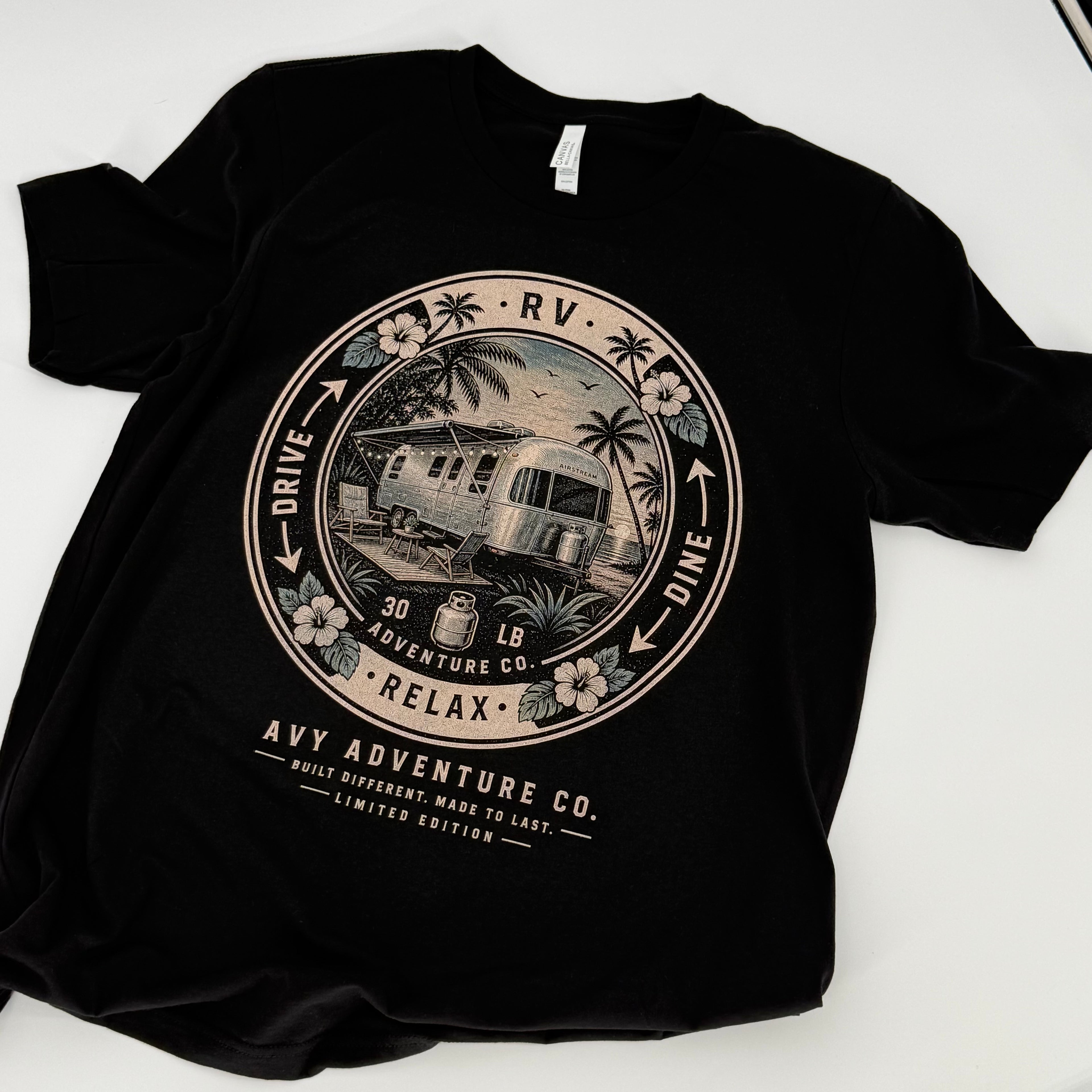 AVY Adventure Limited Edition Vintage Airstream T-Shirt