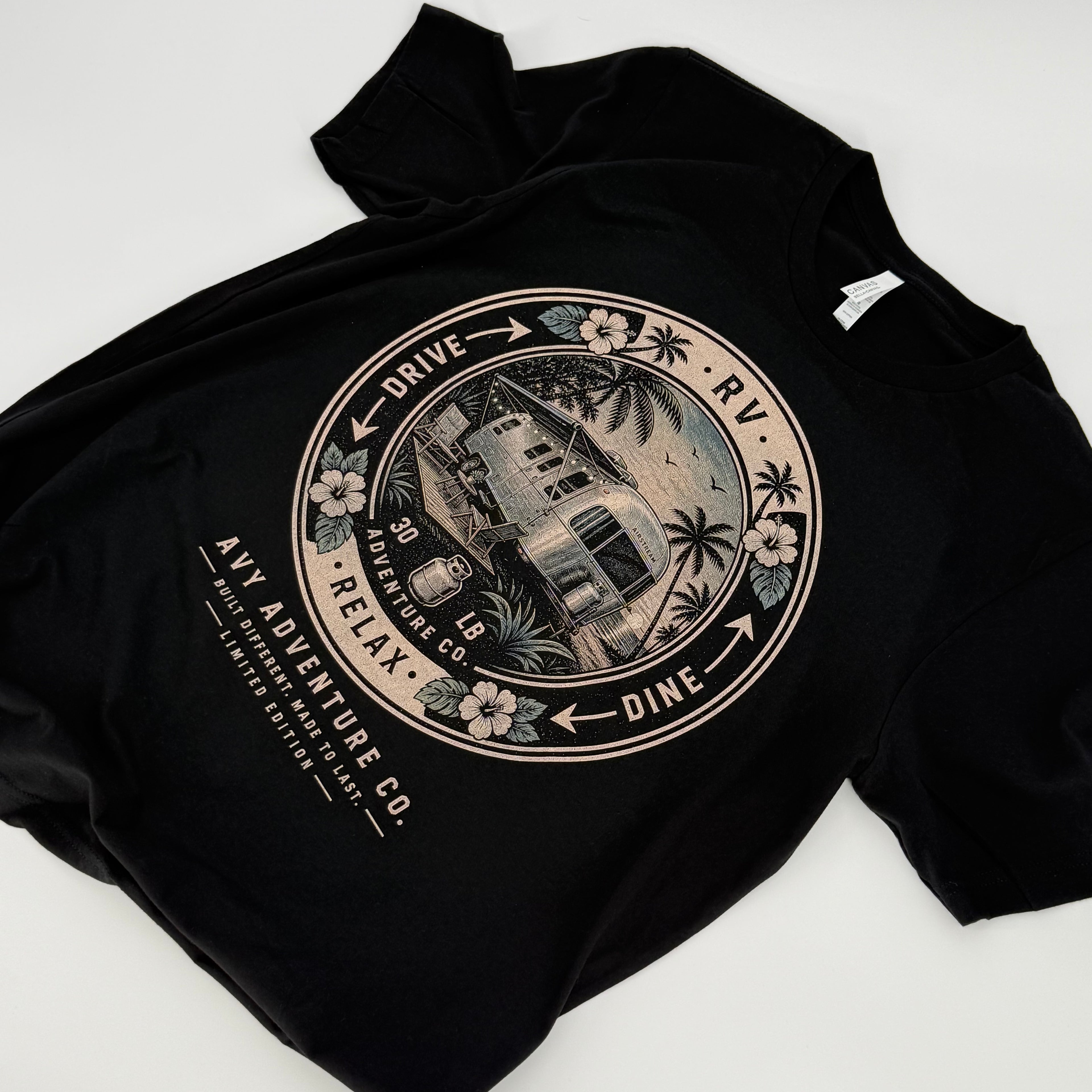 AVY Adventure Limited Edition Vintage Airstream T-Shirt