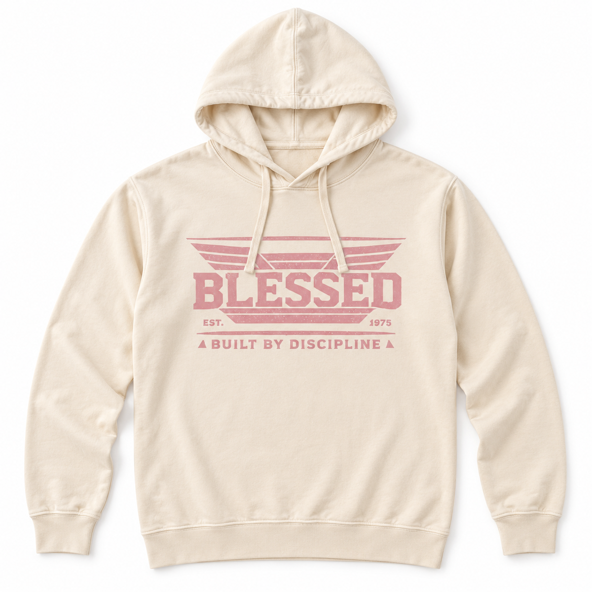 AVY Strength Co. Blessed Lightweight Hoodie | Ivory
