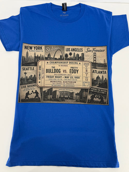Bulldog vs. Pretty Eddy – Legacy Boxing Tee