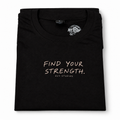 Find Your Strength Lightweight Tee – Black | AVY Strength Co.