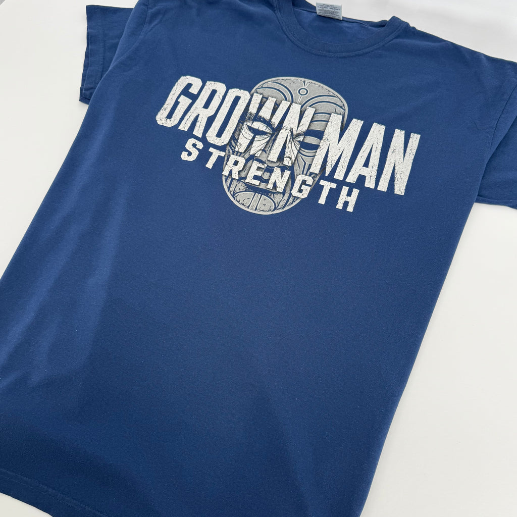 Grown Man Strength – Mask Tee