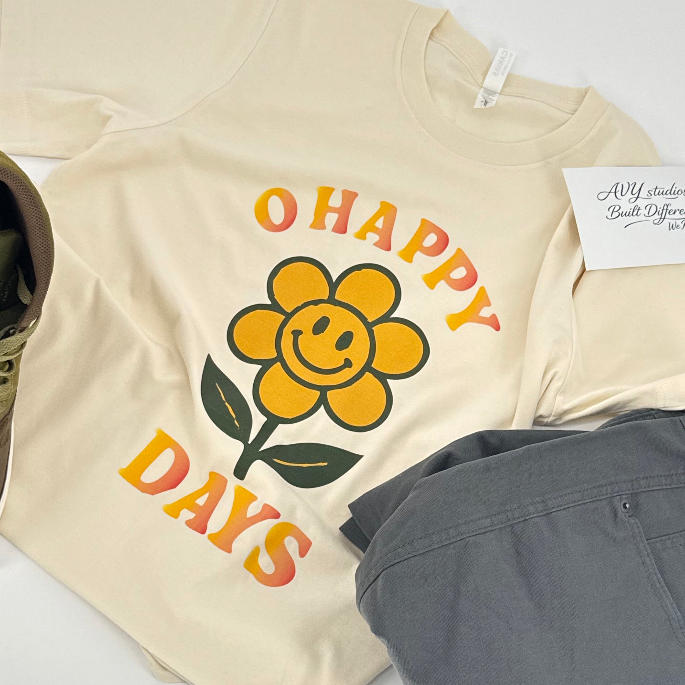 Oh Happy Days T-Shirt – Relax Collection