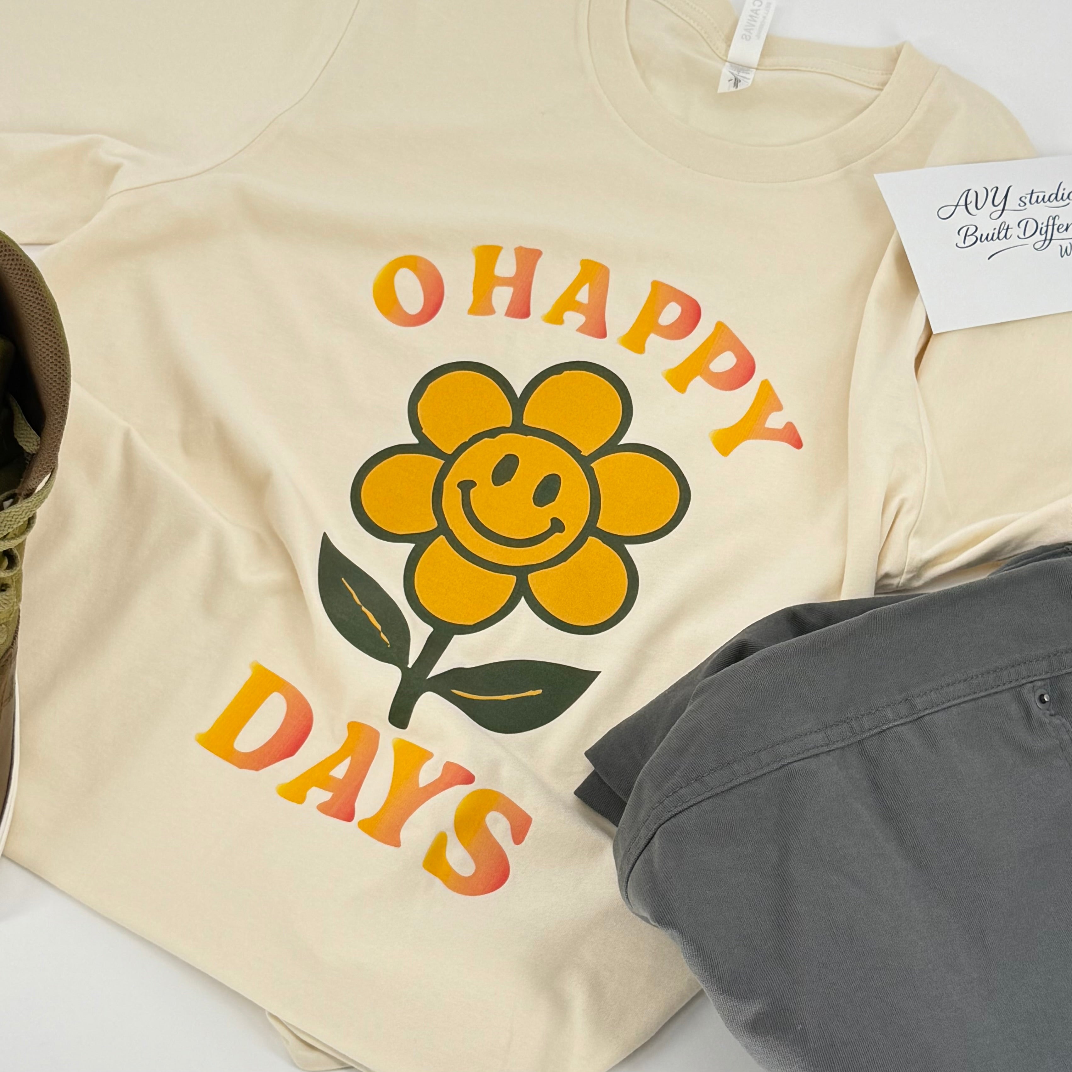 Oh Happy Days T-Shirt – Relax Collection