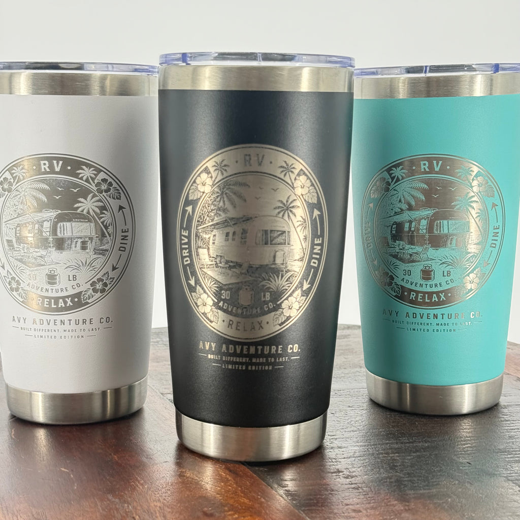 AVY Adventure Co. – 20oz Mag Lid Tumbler