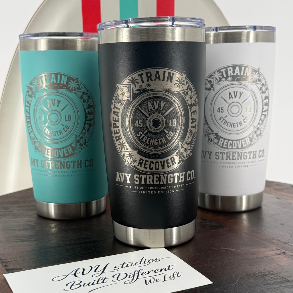 AVY Strength Co. Training Tumbler – 20 oz