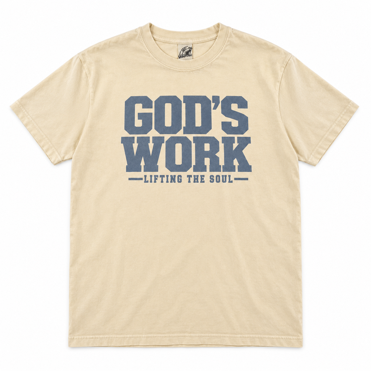 AVY Strength Co. God’s Work Heavyweight Tee | Ivory