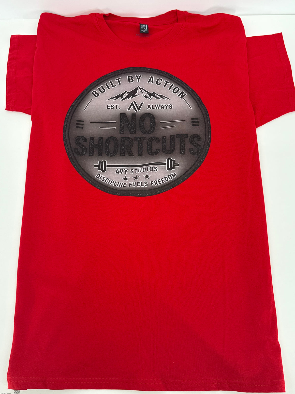 No Shortcuts – Built by Action Tee